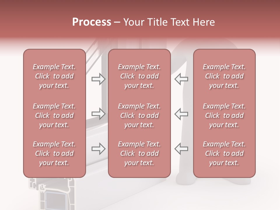 Separation Home Plastic PowerPoint Template