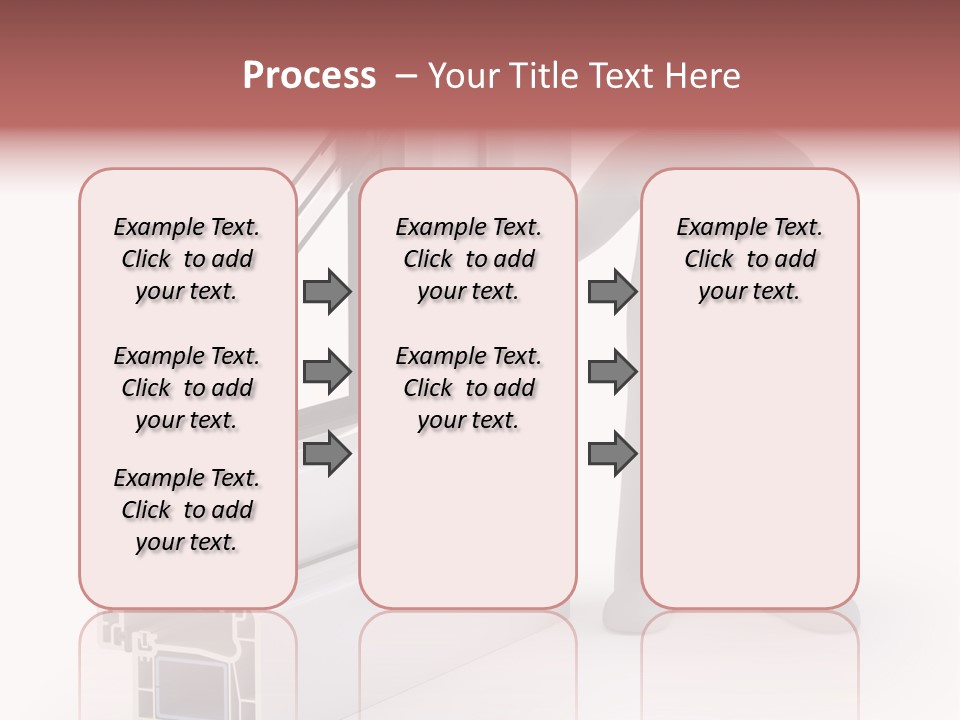 Separation Home Plastic PowerPoint Template