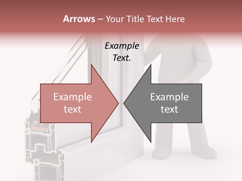 Separation Home Plastic PowerPoint Template