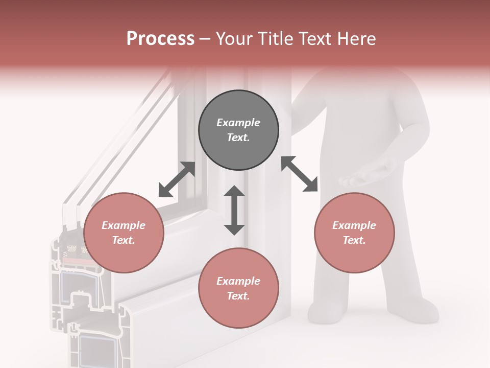 Separation Home Plastic PowerPoint Template