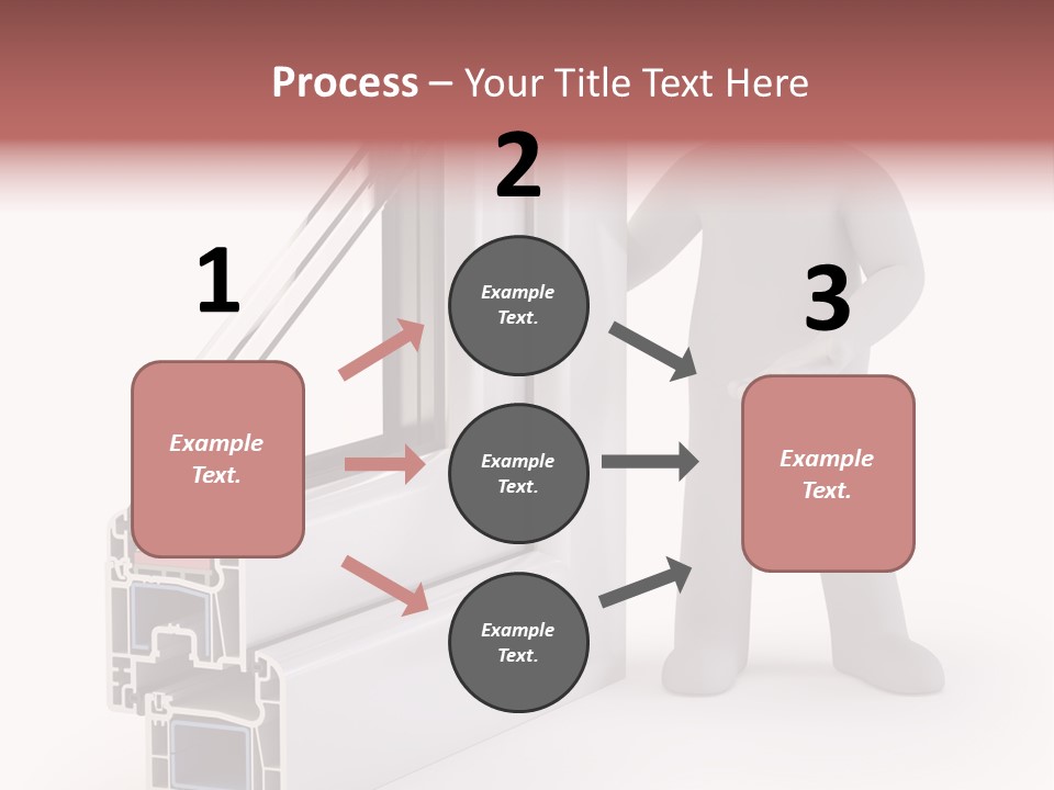 Separation Home Plastic PowerPoint Template