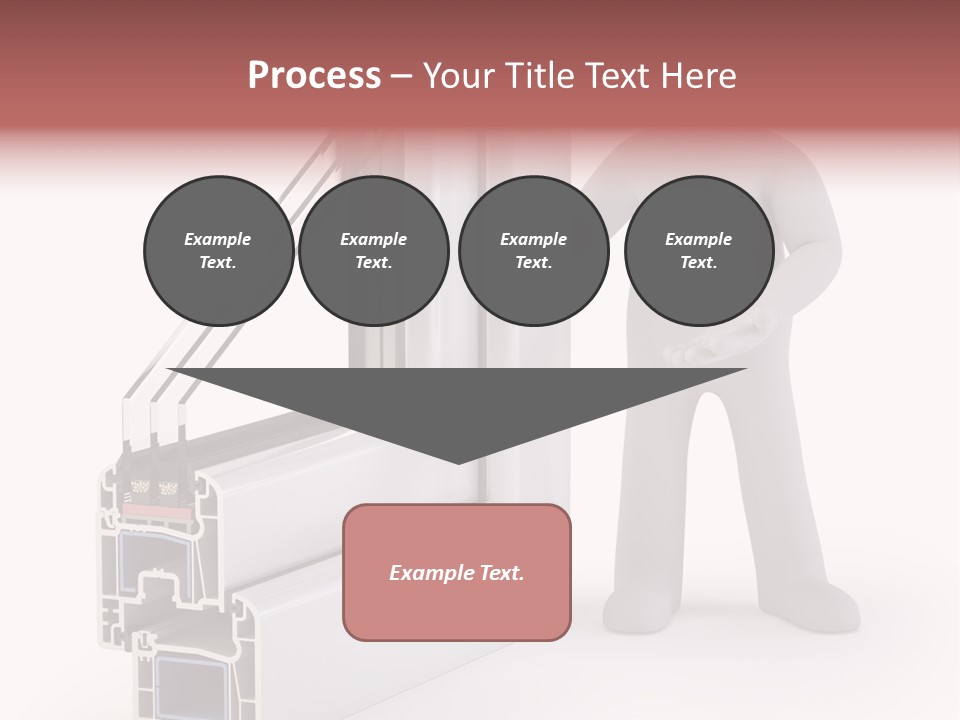 Separation Home Plastic PowerPoint Template
