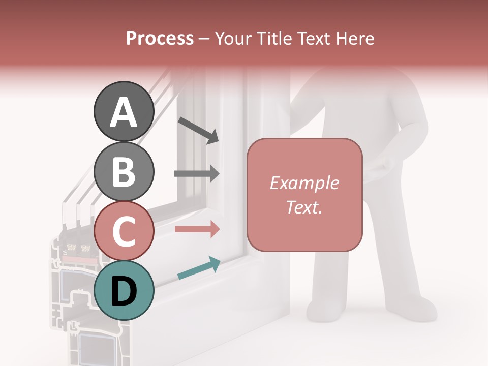 Separation Home Plastic PowerPoint Template