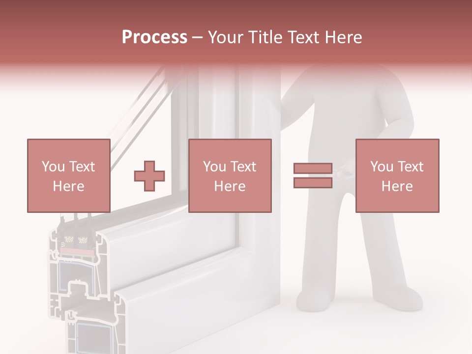 Separation Home Plastic PowerPoint Template