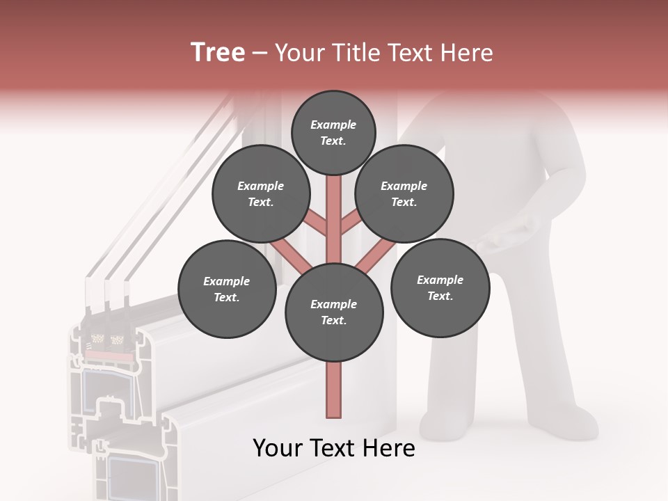 Separation Home Plastic PowerPoint Template