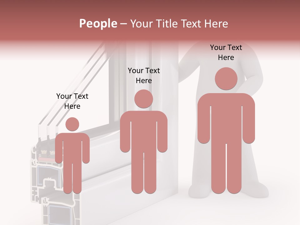Separation Home Plastic PowerPoint Template
