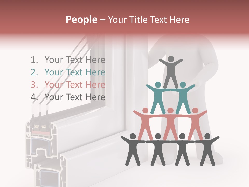 Separation Home Plastic PowerPoint Template