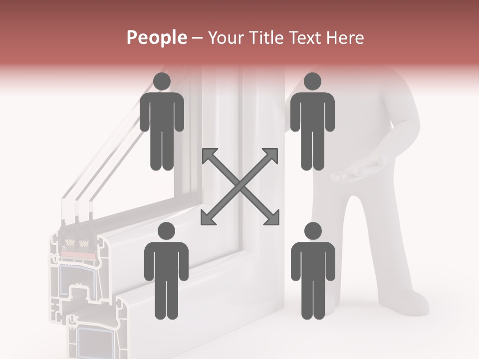 Separation Home Plastic PowerPoint Template