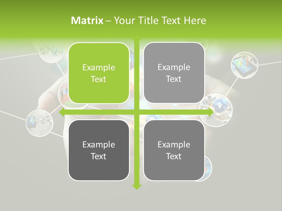 Start Business Touch PowerPoint Template