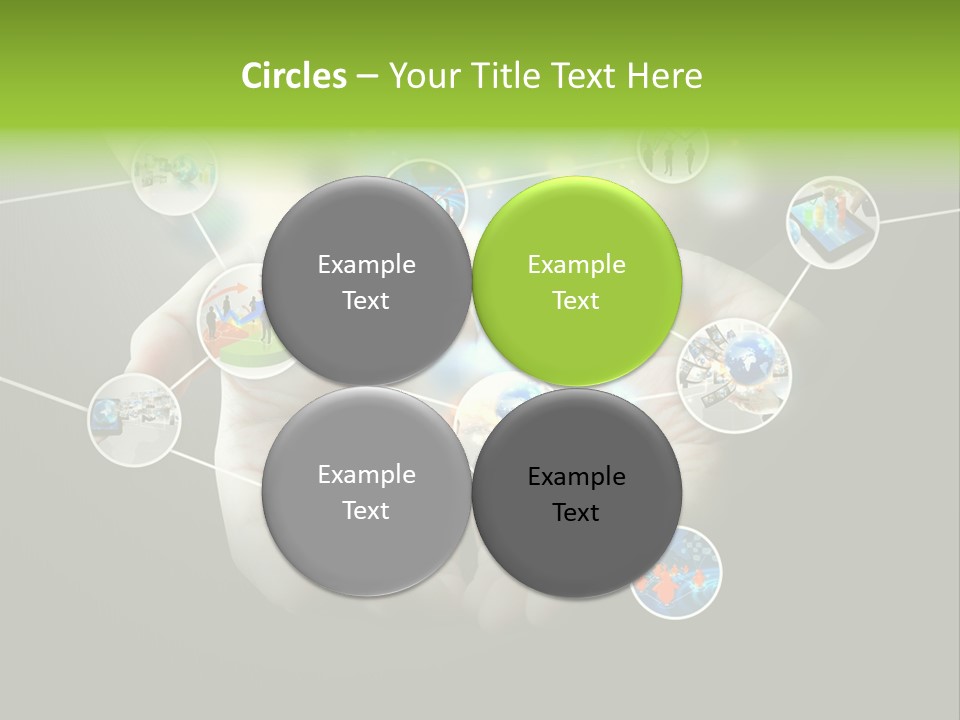 Start Business Touch PowerPoint Template