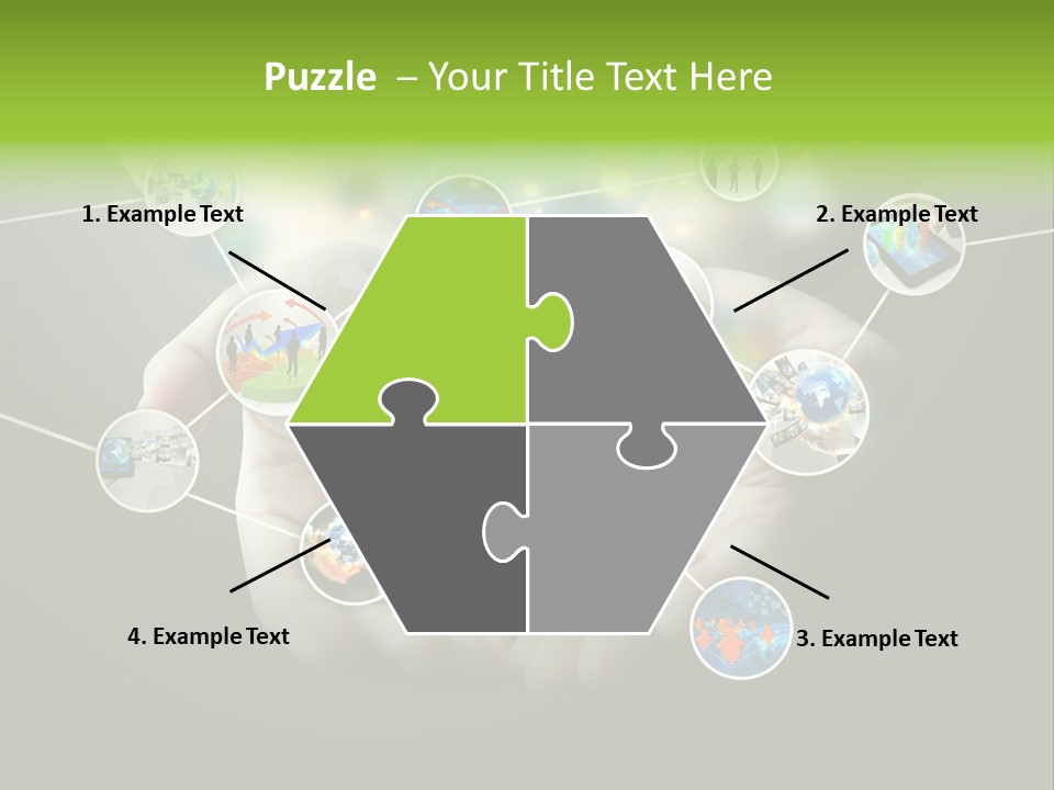 Start Business Touch PowerPoint Template