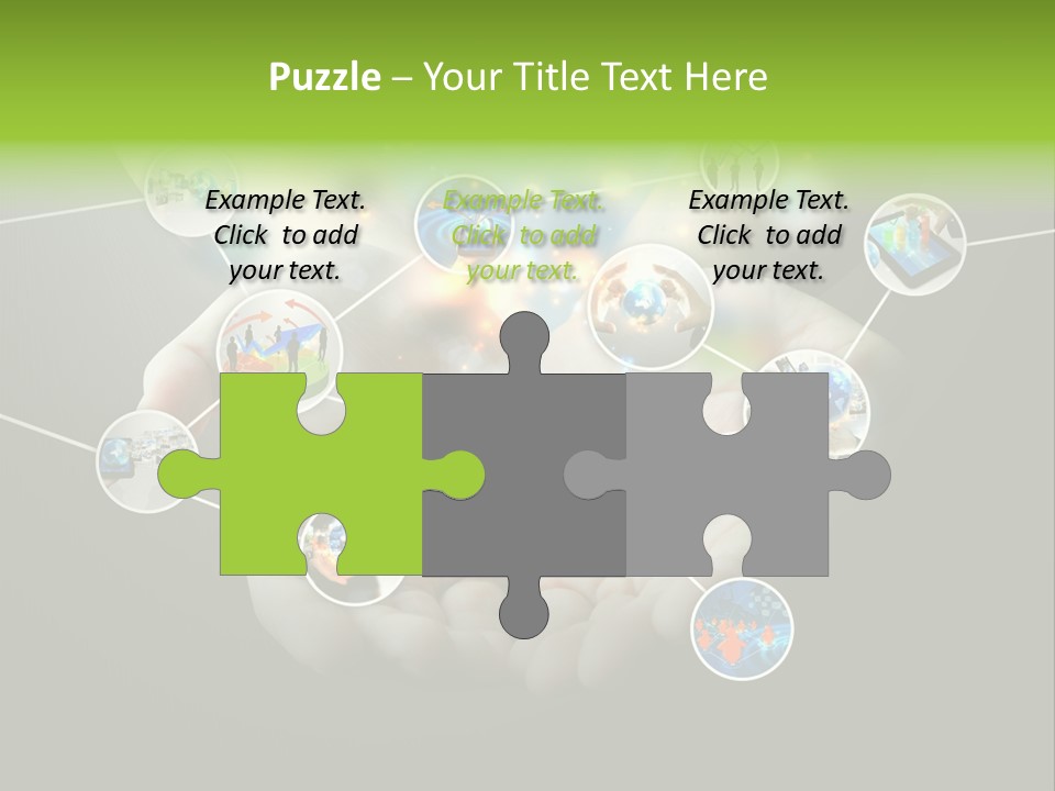 Start Business Touch PowerPoint Template