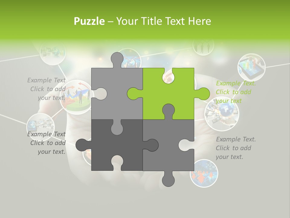 Start Business Touch PowerPoint Template