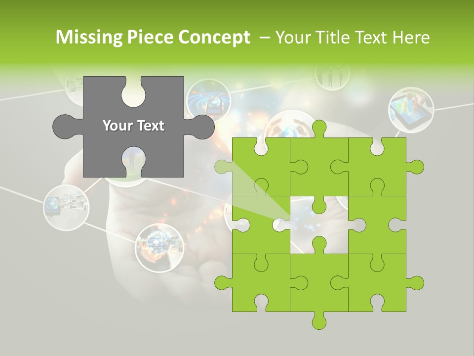 Start Business Touch PowerPoint Template