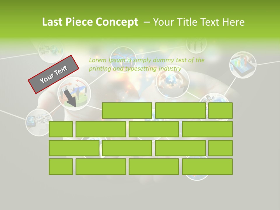 Start Business Touch PowerPoint Template