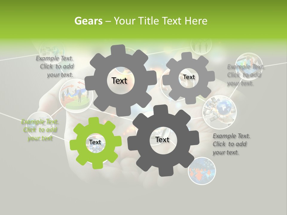 Start Business Touch PowerPoint Template