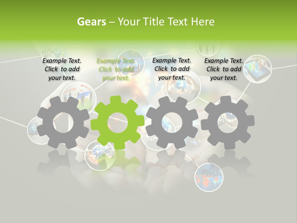 Start Business Touch PowerPoint Template