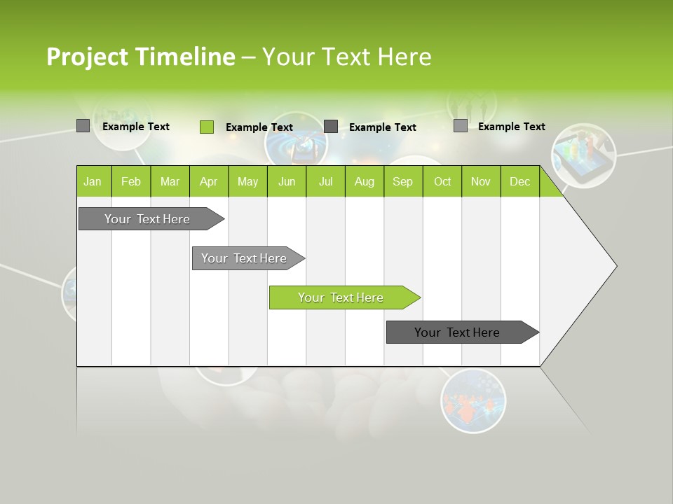 Start Business Touch PowerPoint Template