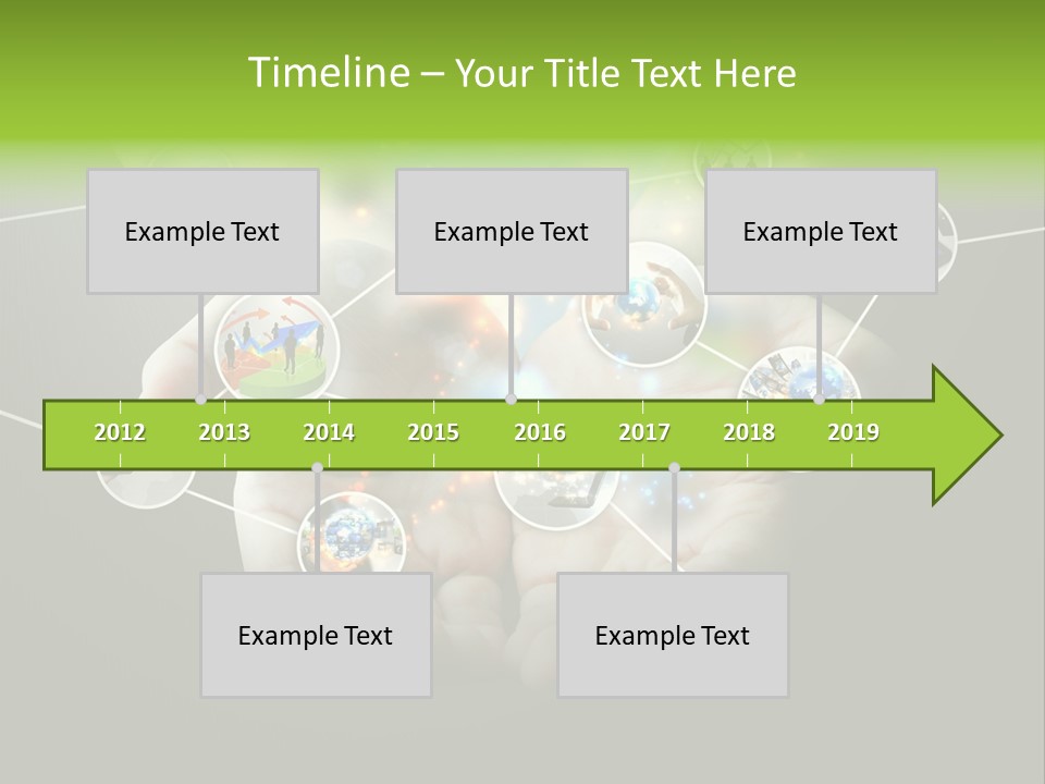Start Business Touch PowerPoint Template