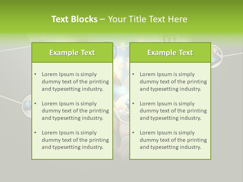 Start Business Touch PowerPoint Template