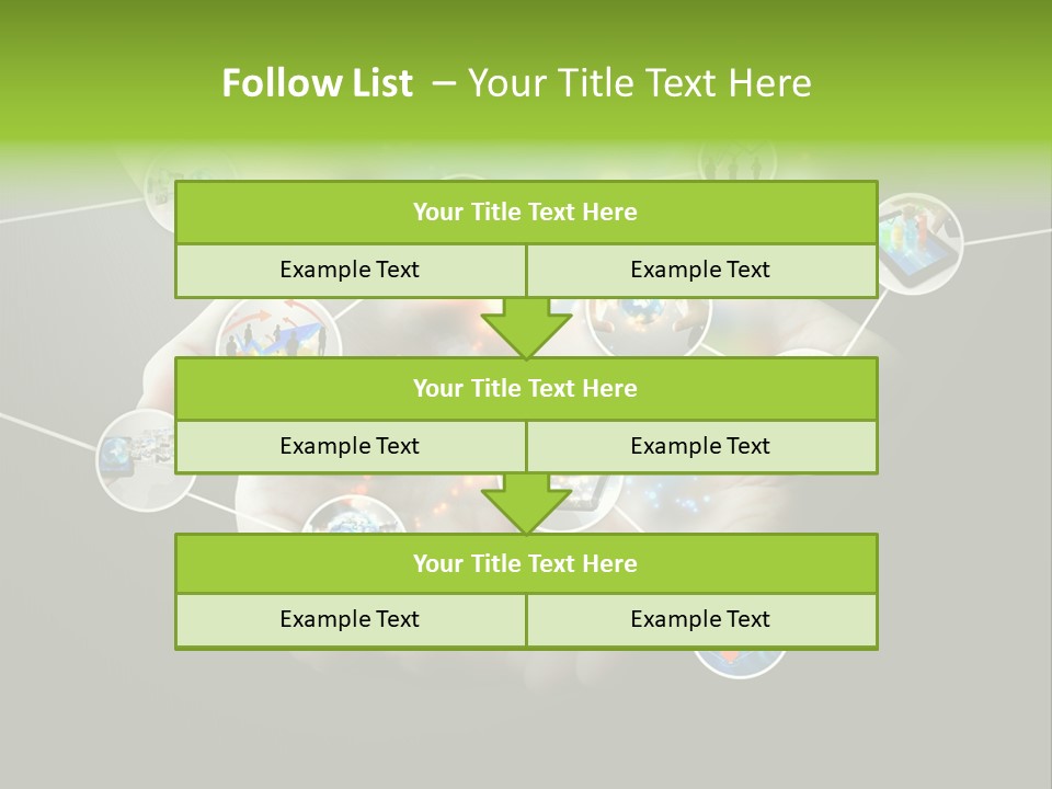 Start Business Touch PowerPoint Template