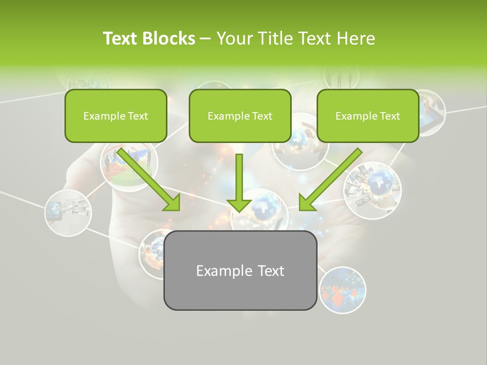 Start Business Touch PowerPoint Template