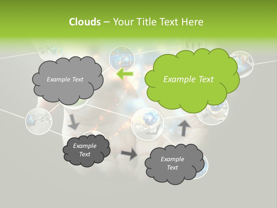 Start Business Touch PowerPoint Template