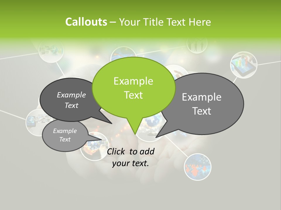 Start Business Touch PowerPoint Template