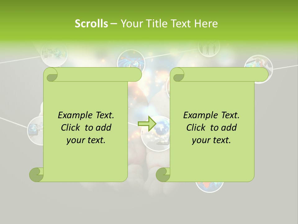 Start Business Touch PowerPoint Template