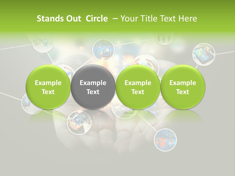 Start Business Touch PowerPoint Template