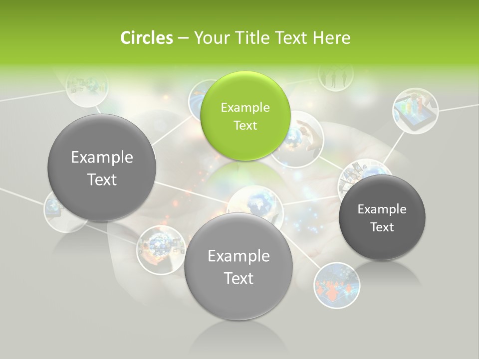 Start Business Touch PowerPoint Template