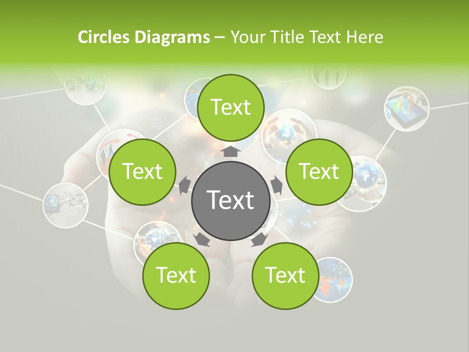 Start Business Touch PowerPoint Template