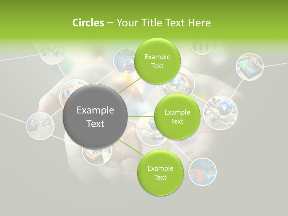 Start Business Touch PowerPoint Template