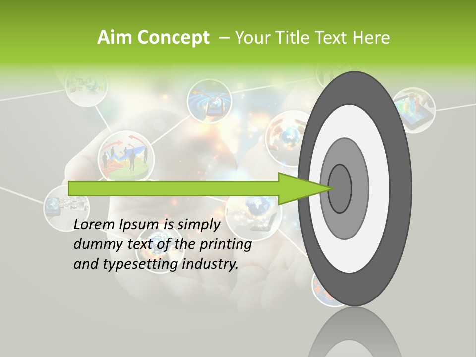 Start Business Touch PowerPoint Template