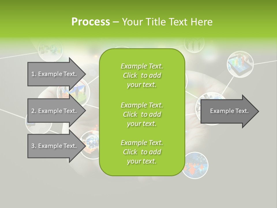 Start Business Touch PowerPoint Template