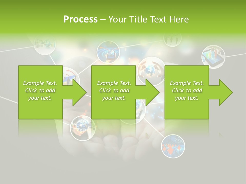 Start Business Touch PowerPoint Template