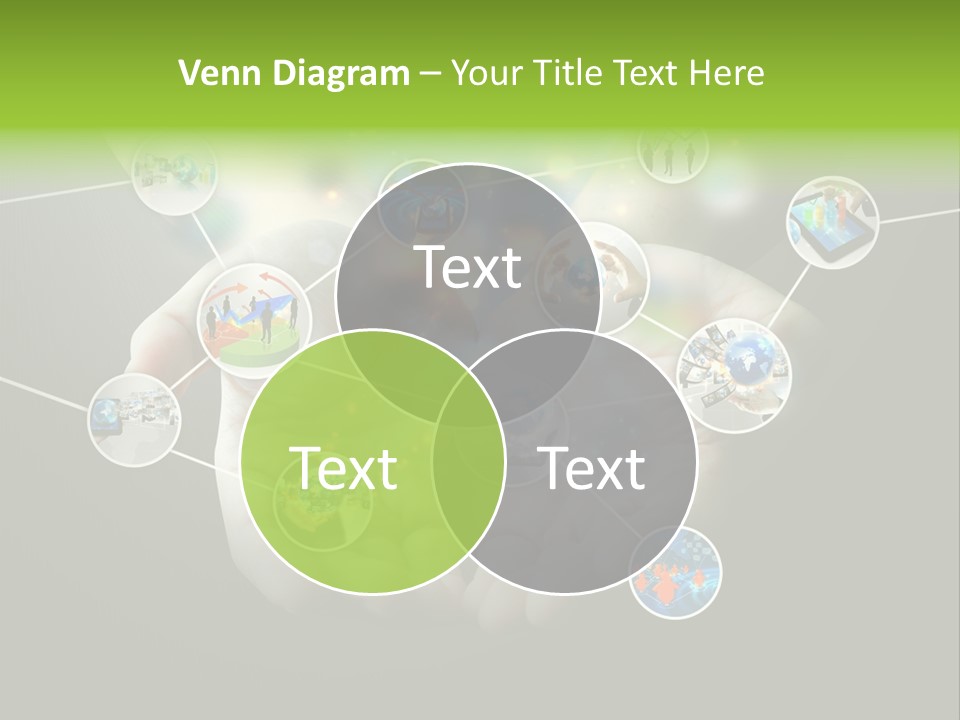 Start Business Touch PowerPoint Template