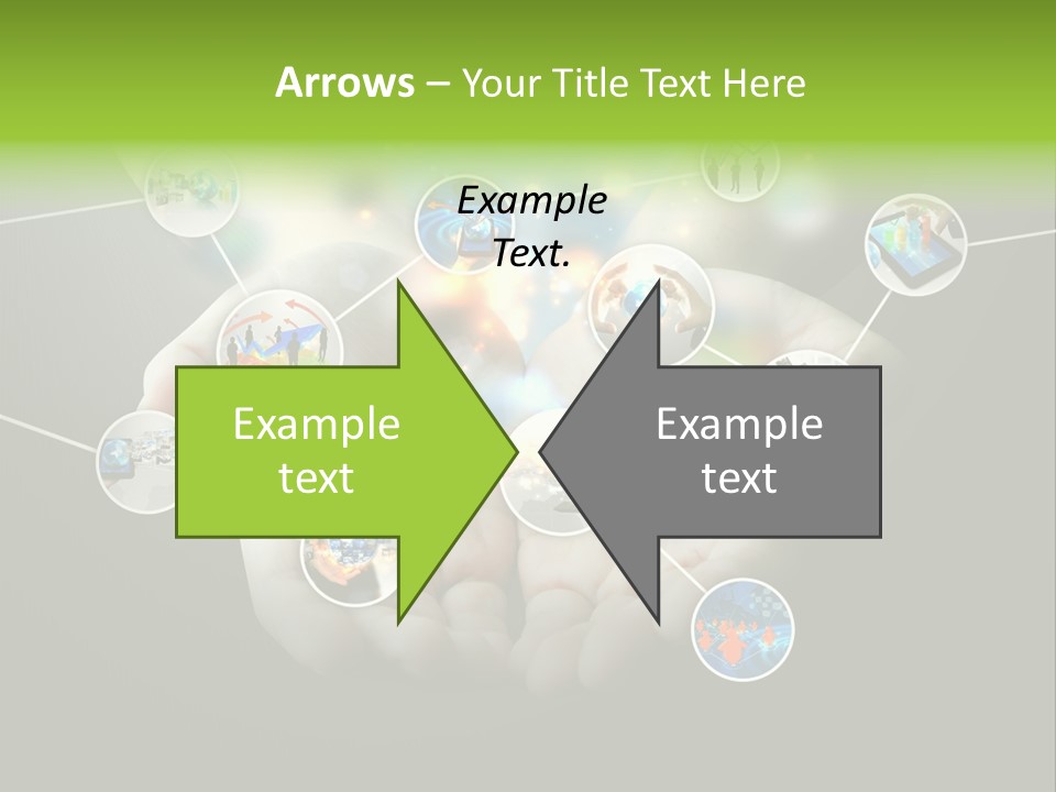 Start Business Touch PowerPoint Template