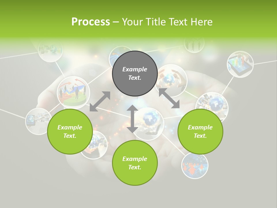 Start Business Touch PowerPoint Template