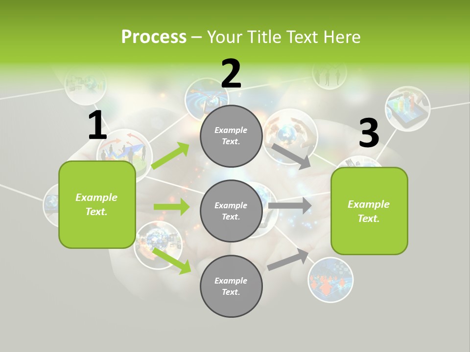 Start Business Touch PowerPoint Template