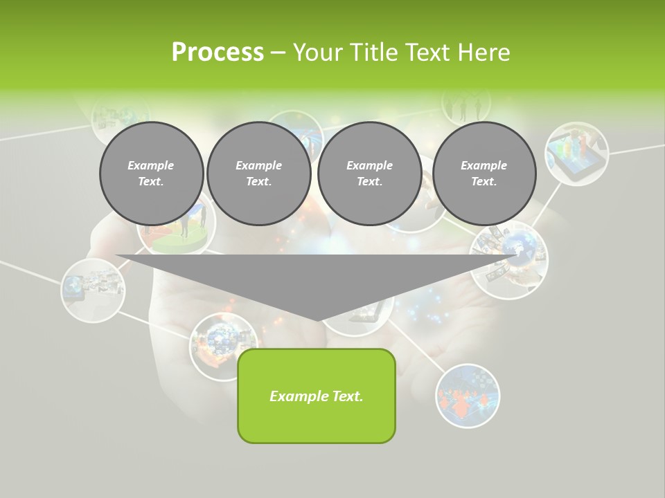 Start Business Touch PowerPoint Template