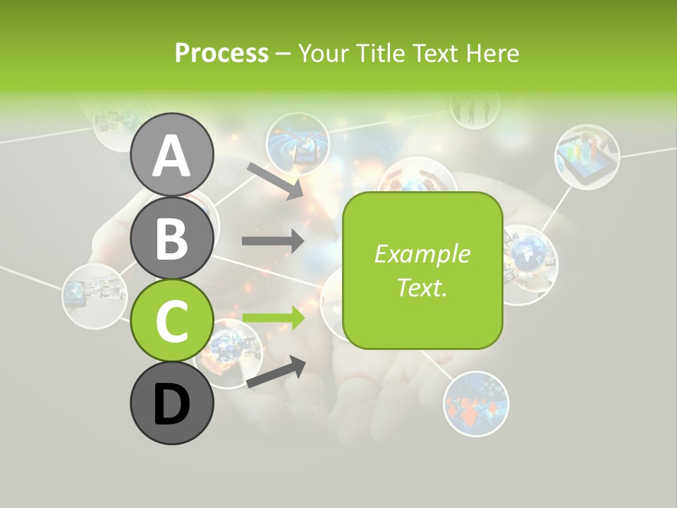 Start Business Touch PowerPoint Template