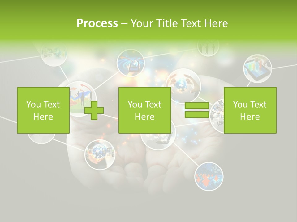 Start Business Touch PowerPoint Template