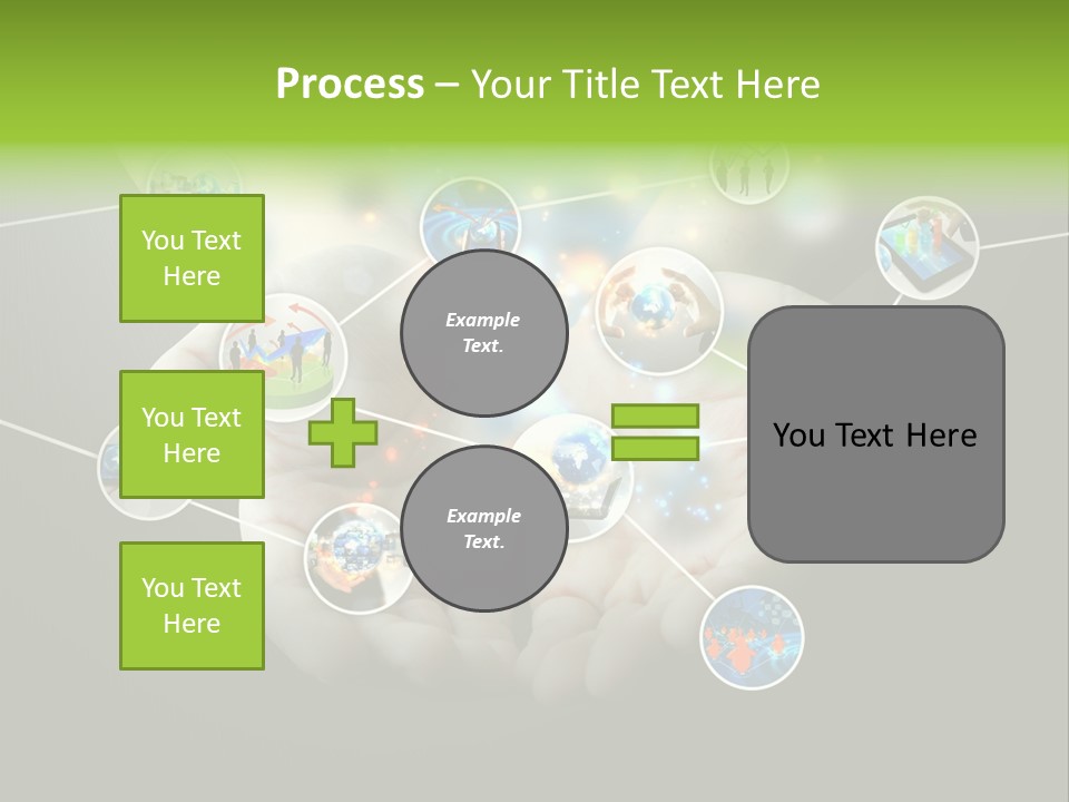 Start Business Touch PowerPoint Template