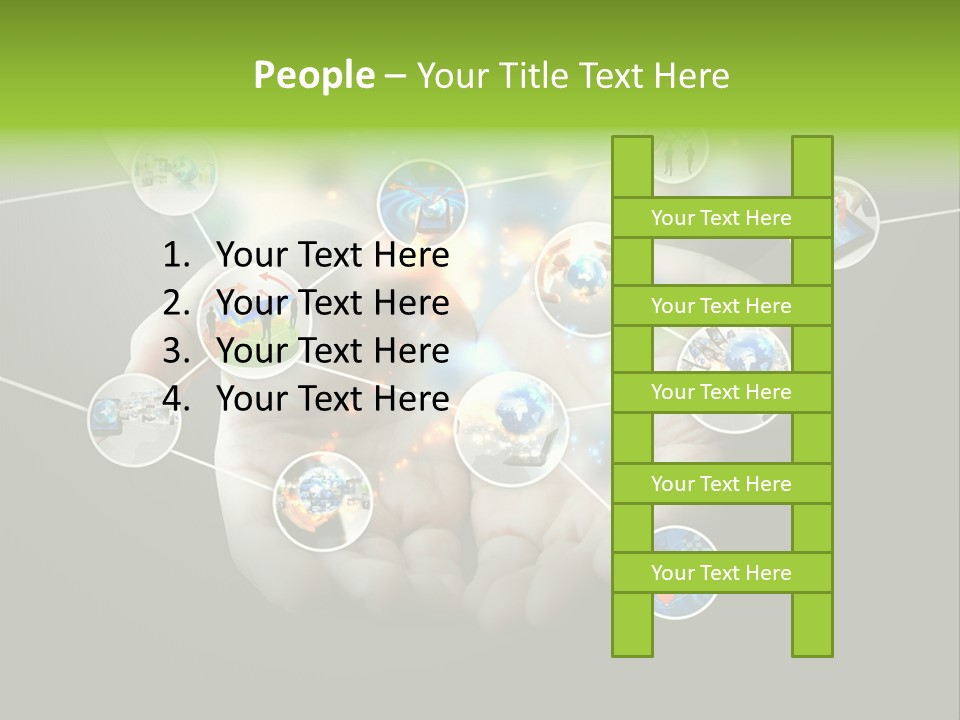 Start Business Touch PowerPoint Template