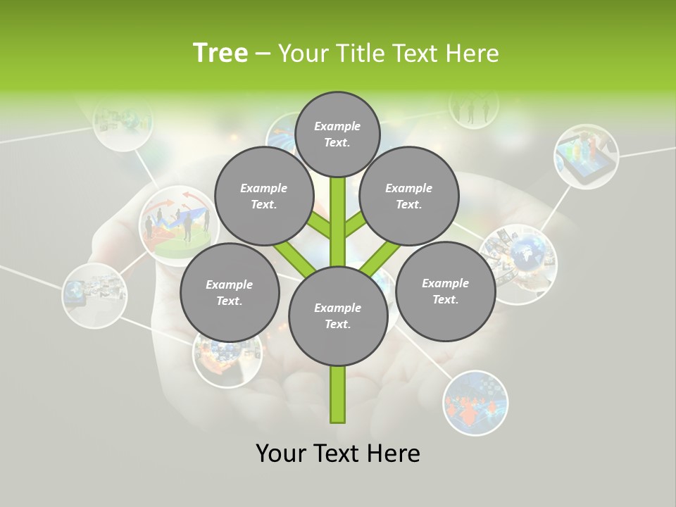 Start Business Touch PowerPoint Template