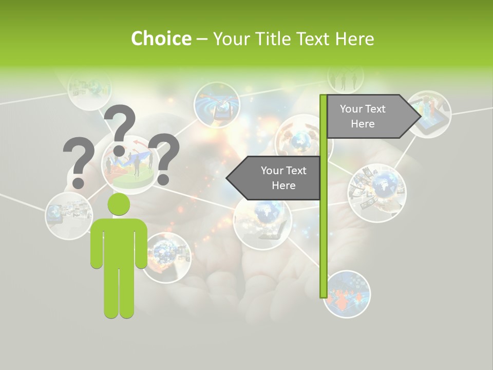 Start Business Touch PowerPoint Template