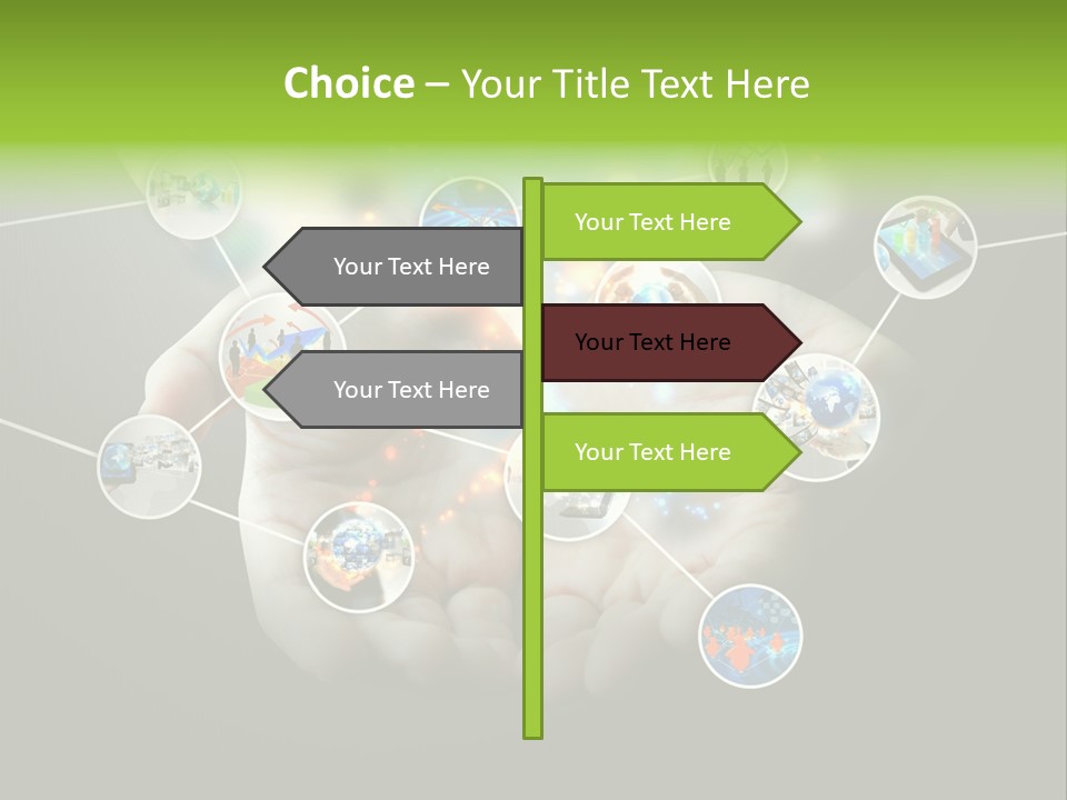 Start Business Touch PowerPoint Template