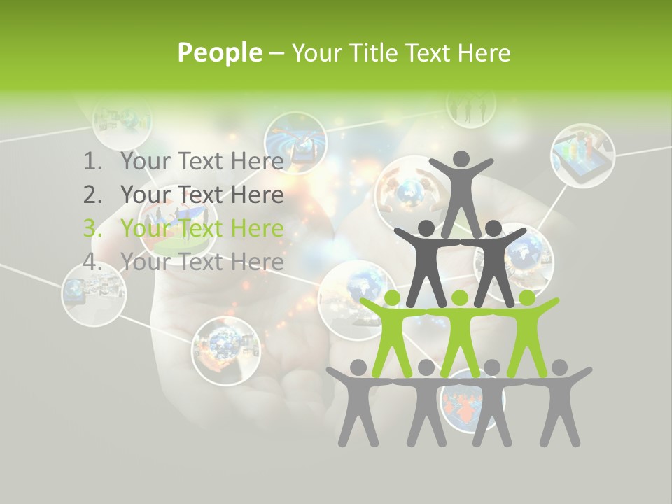 Start Business Touch PowerPoint Template