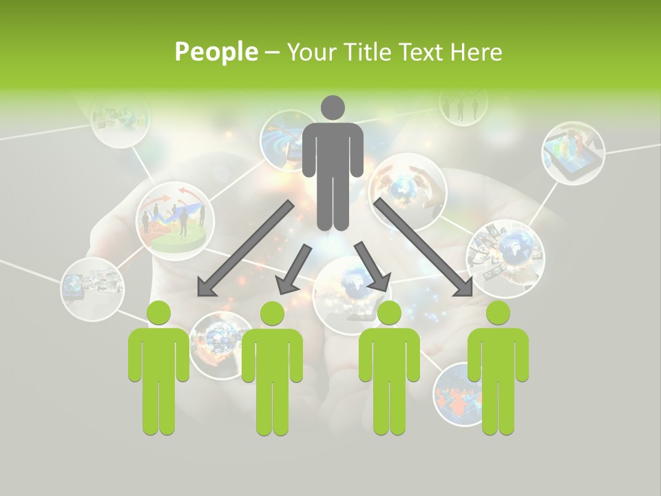 Start Business Touch PowerPoint Template